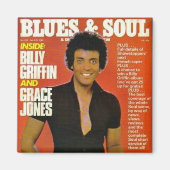 Billy Griffin Magazine "RETRO ART" Magnet (Vorne)