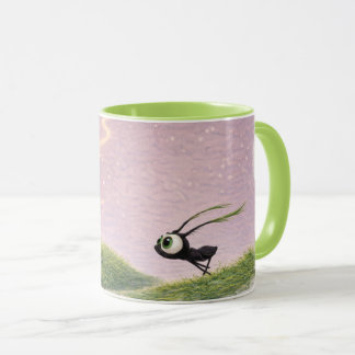 Billy hört Radio-Jazz Tasse