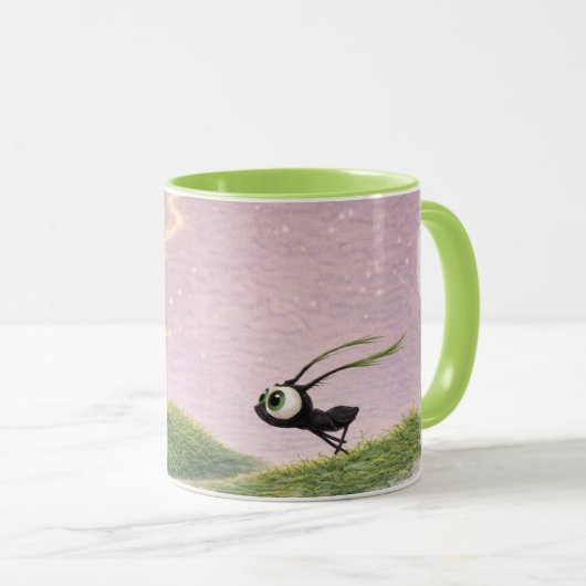 Billy hört Radio-Jazz Tasse (VorderseiteRechts)