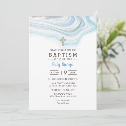 Billy Invasion 2 Einladung (Stehend Vorderseite)