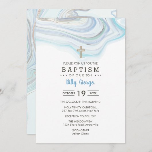 Billy Invasion 2 Einladung (Vorne/Hinten)