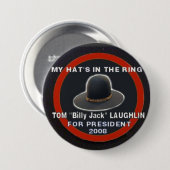 Billy-Jack für Präsidenten Button (Vorne & Hinten)