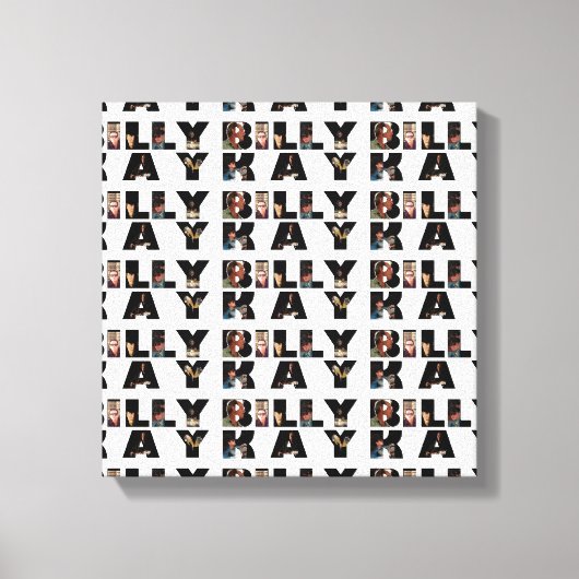 Billy Kay Foto Tour Logo Wrapped Canvas Prints Leinwanddruck (Vorderseite)