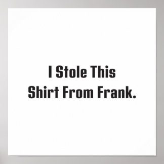 Billy Madison I stahl dieses Shirt vom Frank Poster