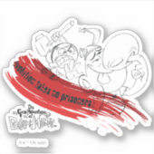 Billy & Mandy - Evolution nimmt keine Gefangenen Aufkleber (Vorderseite)