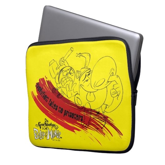 Billy & Mandy - Evolution nimmt keine Gefangenen Laptopschutzhülle (Vorderseite Links)