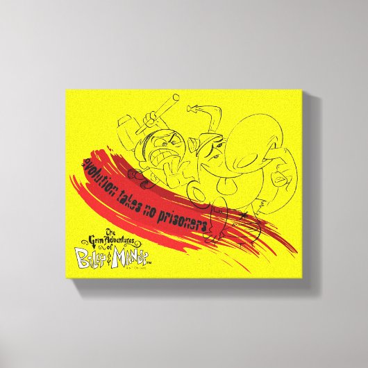 Billy & Mandy - Evolution nimmt keine Gefangenen Leinwanddruck (Vorderseite)