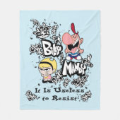 Billy & Mandy - Unbrauchbar zum Aufenthalt Fleecedecke (Vorderseite)