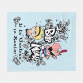 Billy & Mandy - Unbrauchbar zum Aufenthalt Fleecedecke (Vorderseite (Horizontal))