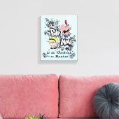 Billy & Mandy - Unbrauchbar zum Aufenthalt Leinwanddruck (Insitu (Wohnzimmer))