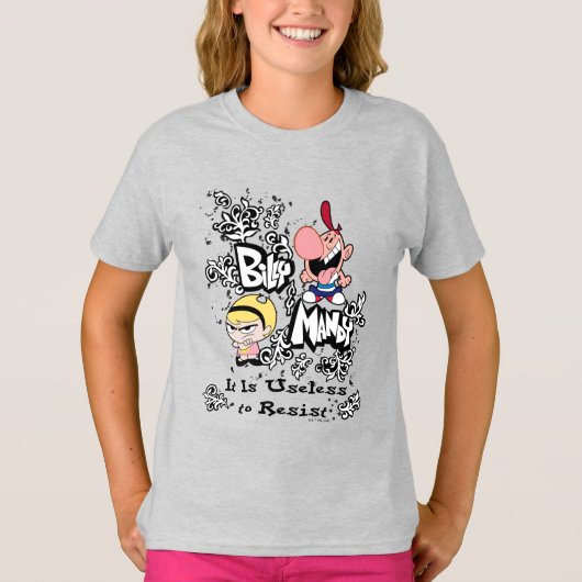 Billy & Mandy - Unbrauchbar zum Aufenthalt T-Shirt (Vorderseite)