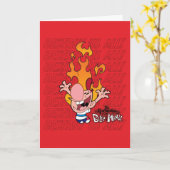 Billy & Mandy - Zerstöre uns alle Karte (Gelbe Blume)