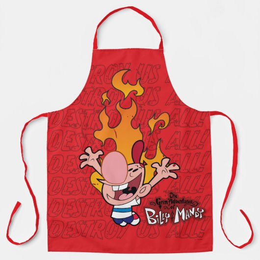 Billy & Mandy - Zerstöre uns alle Schürze (Vorderseite)