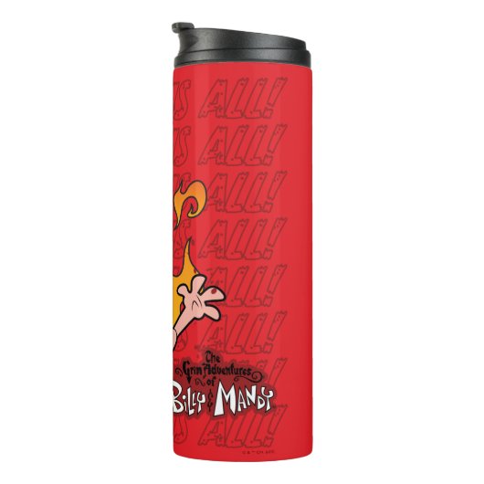 Billy & Mandy - Zerstöre uns alle Thermosbecher (Nach rechts gedreht)