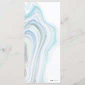 Billy Menu Menükarte (Rückseite)