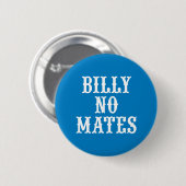 Billy No Mates Vintage Abzeichen Hikingduck Button (Vorne & Hinten)