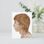 Billy ... Profil Portrait 2004 Postkarte (Stehend Vorderseite)