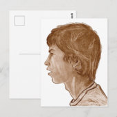 Billy ... Profil Portrait 2004 Postkarte (Vorne/Hinten)