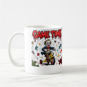 Billy Puppet Saw Film Horror Cartoon Kunst Kaffeetasse (Links)