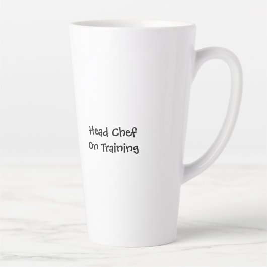 Billy the Chef Masterchef Print Latte Mug Milchtasse (Rechts)