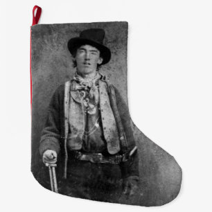 Billy The Kid, Amerikanischer Old West Outlaw Groß Großer Weihnachtsstrumpf