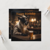 Billy the Kid: Eine Ziege geht in eine Bar, Karte (Vorderseite/Rückseite Beispiel)