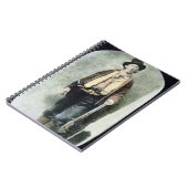 Billy the Kid (farbige Gravur) Notizblock (Linke Seite)