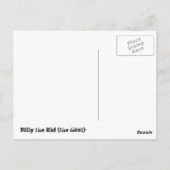 Billy the Kid - Postcard Postkarte (Rückseite)