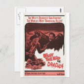 Billy the Kid Vs Dracula Film Postkarte (Vorne/Hinten)