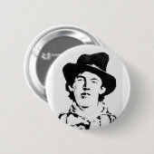 Billy The Kid ~ William H. Bonney/Outlaw Button (Vorne & Hinten)