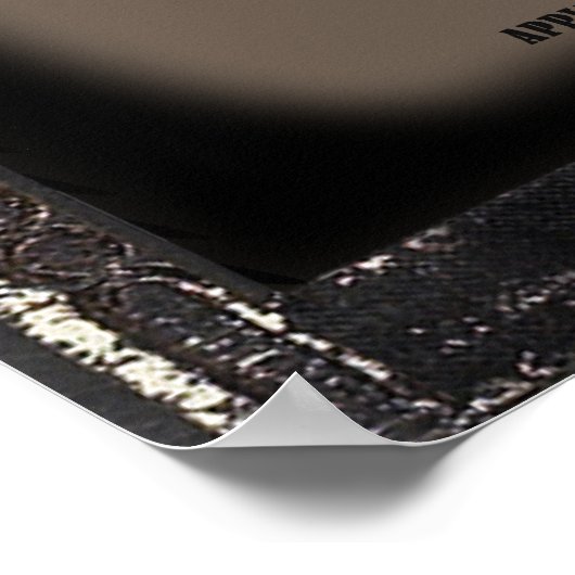 Billy The Kid Wollte Dead or Alive Poster (Ecke)