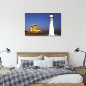 Biloxi Leuchtturm am Sound an der Leinwand Kunst (Insitu (Schlafzimmer))