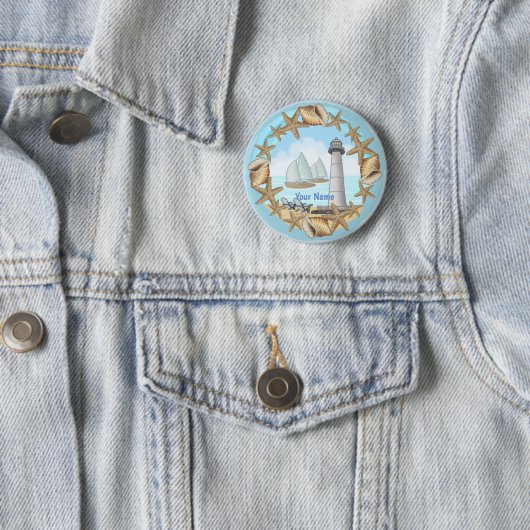 Biloxi Lighthouse Button (Beispiel)