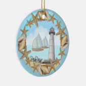Biloxi Lighthouse Keramik Ornament (Rechts)