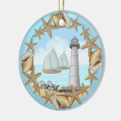 Biloxi Lighthouse Keramik Ornament (Links)