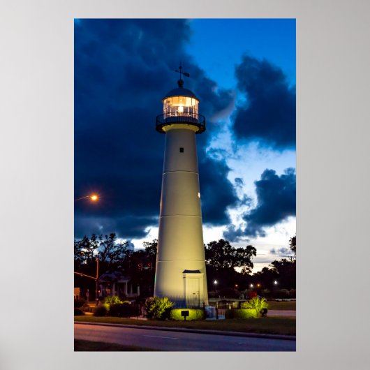 Biloxi Lighthouse Poster 20x30 (Vorne)