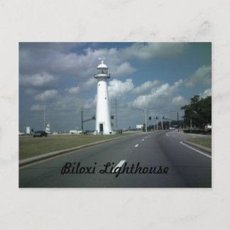 Biloxi Lighthouse Postkarte