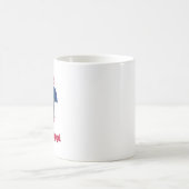 Biloxi Mississippi Herzerflag Kaffeetasse (Mittel)