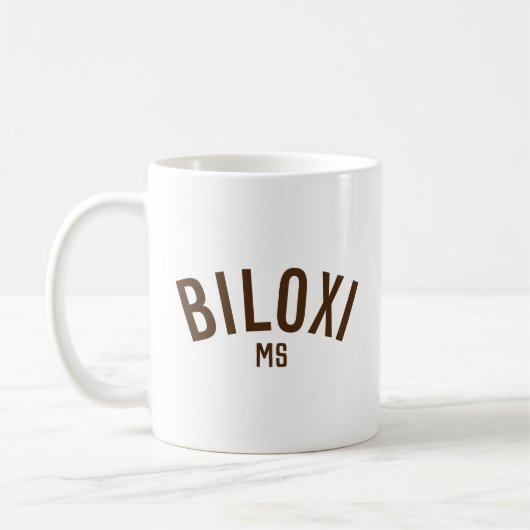 Biloxi, Mississippi Kaffeetasse (Links)