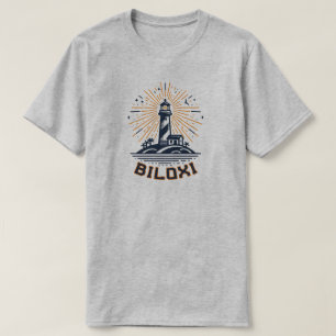 Biloxi Mississippi Leuchtturm Sonnenaufgang T-Shirt