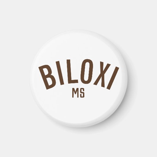 Biloxi, Mississippi Magnet (Vorne)