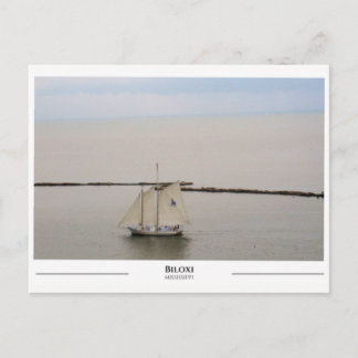 Biloxi Mississippi Postkarte