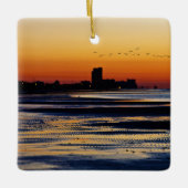 Biloxi Mississippi Sunrise Keramikornament (Vorderseite)