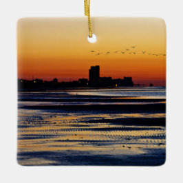 Biloxi Mississippi Sunrise Keramikornament