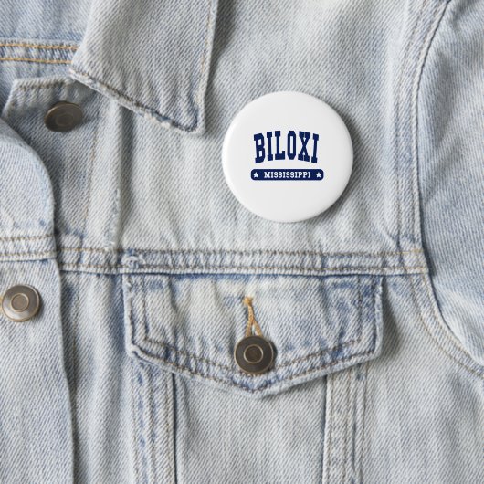 Biloxi Mississippi Uni Style to Shirts Button (Beispiel)
