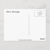 Biloxi Sunset Postkarte (Rückseite)