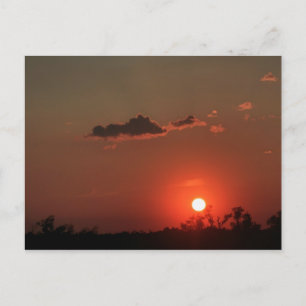 Biloxi Sunset Postkarte