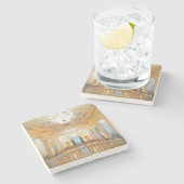 Biltmore Ballroom, Biltmore Atlanta, Biltmore Steinuntersetzer (Seitenansicht)