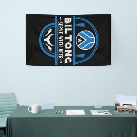 Biltong und Bier Banner (Messeveranstaltung)