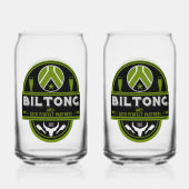 Biltong und Bier Dosenglas (Rückseite)